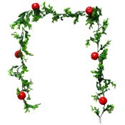 Wholesale - 69" Apple Garland Plastic C/P 96, UPC: 763713293342